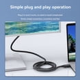 thumbnail image 2 of Adaptador USB-C A VGA. Cable Conversor VGA Tipo C A D-Sub de 15 Pines para USB 3.1, Teléfono Móvil, Portátil, Monitor, Proyector y TV., 2 of 5