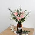 thumbnail image 3 of 18pcs Babys Breath Eucalyptus Leaves Bouquet Gypsophila Artificial Flowers and Faux Greenery for Home Decor, 3 of 4