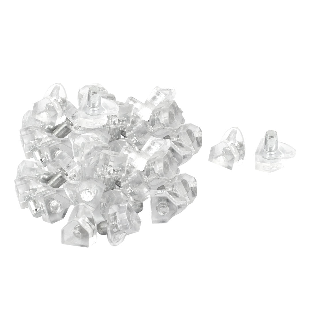 5mm Pin Clear Plastic Shelf Studs Support Holder 40pcs - Walmart.com