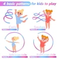 thumbnail image 4 of Gymnasia Ribbon Cikyner, paquete de 2 bandas de baile coloridas, 2 m, 4 of 7