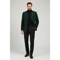 thumbnail image 2 of Men's Zacchi Sport Coat Patch Elbow Chenille Velveteen Bryan Green 74524, 2 of 8