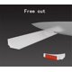 thumbnail image 3 of Tira de silicona flexible para tapón de agua de 3 m, para encimeras de cocina, duchas de baño, barrera contra inundaciones, separación de humedad y sequedad, 3 of 4
