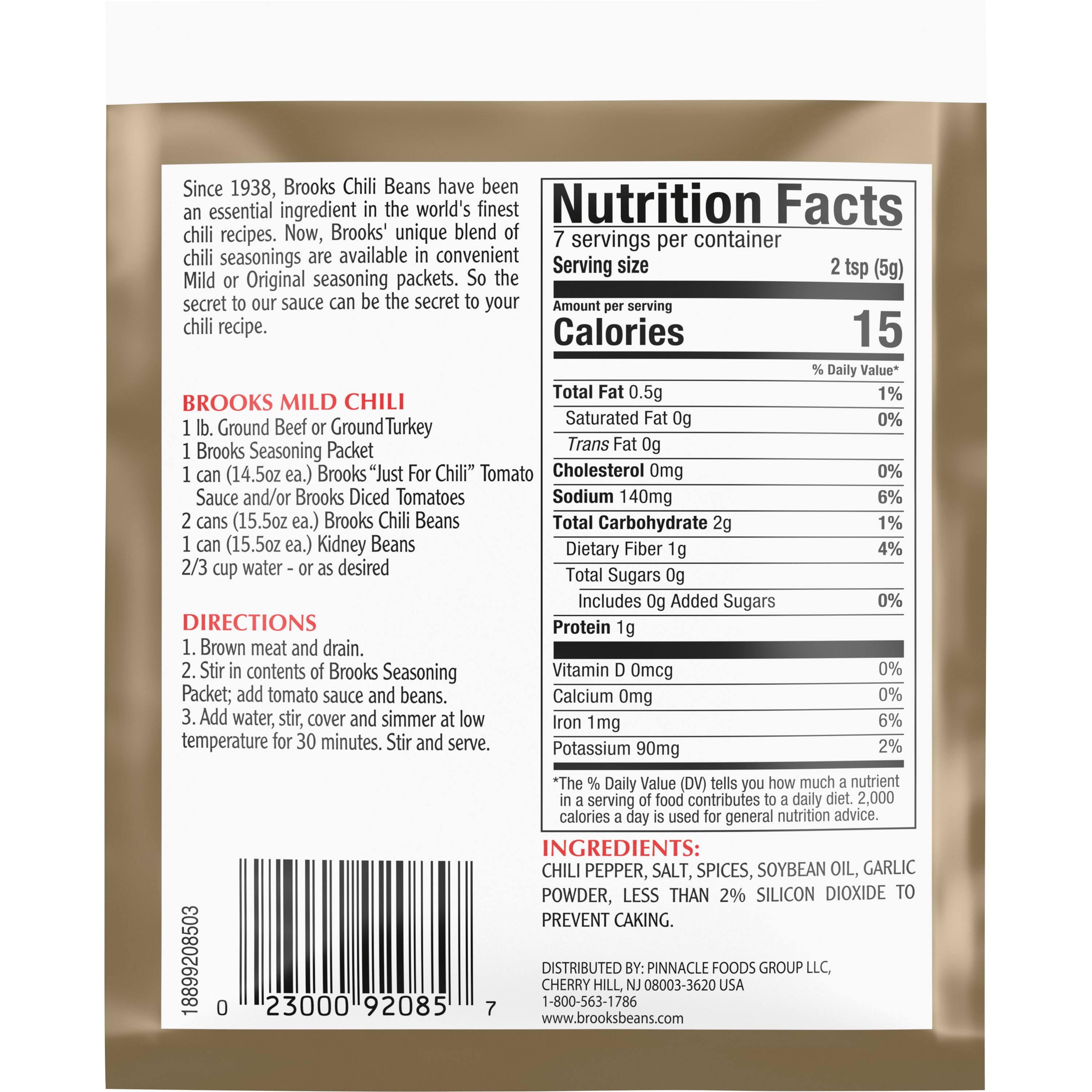 Brooks Chili Mix Recipe Home Alqu