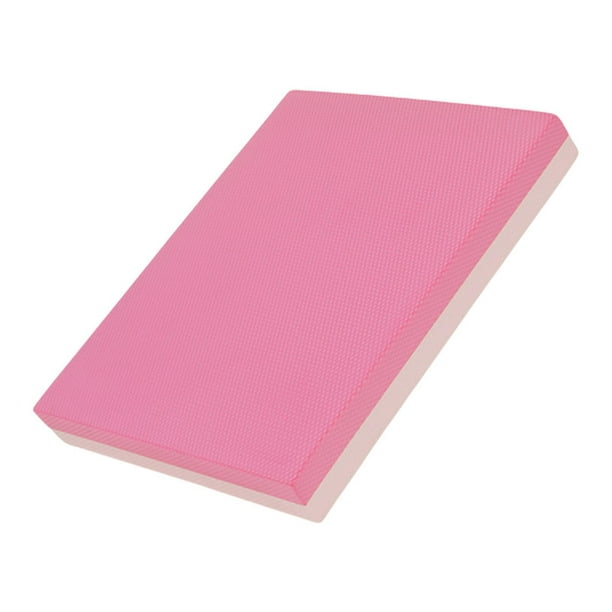 Balance Pad Mat de Estabilidad Estabilidad Estabilidad Mujera de ejercicios de colchón cómoda para Pilates Entrenamiento del gimnasio Indoor al Rosa