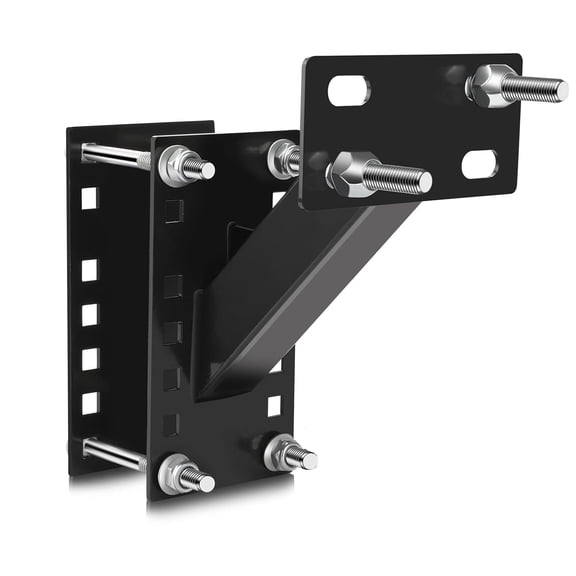 Spare Tire Carrier, Trailer Spare Tire Mount Fits Most 4 & 5 & 6 Lugs Wheels on 4", 4.5", 4.75", 5" Bolt Patterns Boat Trailer Carrier Bracket 150 lbs