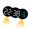 Three color lights, variant on WINDLAND Cloud Shape LED Digital Wall Clock with Spotlight Remote Control for Home Decors