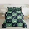 thumbnail image 3 of Feelyou Kawaii Golf Car Bedding Comforter Set, Eat Sleep Sleep Twin Comforter Sets, Cartoon Ball Gaming Gamer Reversible Bedding Set, Super Cozy Room Decor, 2pcs, 3 of 9
