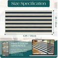 thumbnail image 2 of Christmas 3x5 Entry Rug - Small Washable Indoor Outdoor Mats for Front Door Non-Slip Porch Rug Holiday Tartan Plaid Throw Rugs for Living Room Bedroom Entryway Kitchen Office Porch Decor, 2 of 8