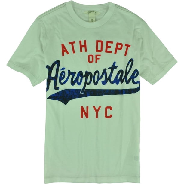 Camiseta gráfica Aeropostale Athletic Dept Nyc Color blanco XS