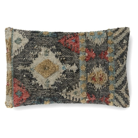 Loloi Rugs P0556 Decorative Pillow Textured patterns give the Loloi Rugs P0556 Decorative Pillow rustic charm to make your sofa feel even cozier. The durable cover is crafted from soft cotton  warm wool  and strong jute. A zipped side makes it simple to slip over your choice of the available fill inserts. Loloi Rugs With a forward-thinking design philosophy  innovative textures  and fresh colors  Loloi Rugs sets the standards for the newest industry trends. Founded in 2004 by Amir Loloi  Loloi Rugs has established itself as an industry pioneer and is committed to designing and hand-crafting the world s most original rugs. Since the company s founding  Loloi has brought its vision to an array of home accents  including pillows and throws. Loloi is proud to have earned the trust and respect of dealers and industry leaders worldwide  winning more awards in the last decade than any other rug company.