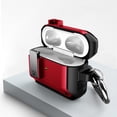 thumbnail image 4 of Duo Shield Secure Lock Designed For AirPods 3rd Gen With Hook, Red/Black, 4 of 7