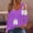 Purple, variant on WXLWZYWL Womens Cute Ghost Halloween Shirts Matel Ring Scoop Neck Long Sleeve Tops Casual Trendy Party Clothes