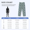 thumbnail image 5 of Daiia PUG HEAD And Flower Men's Sleep Pant with Pockets and Drawstring,Pajama Pants-Large, 5 of 9