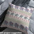 thumbnail image 2 of Homewish Adult Mabdala Elephant Fabric by the Yard 1 Yard, Boho Hippie Aztec Room Decor Fabric by the Yard, Rustic Farmhouse Animal Sewing Fabric, Luxury Bedroom Decor, 2 of 6