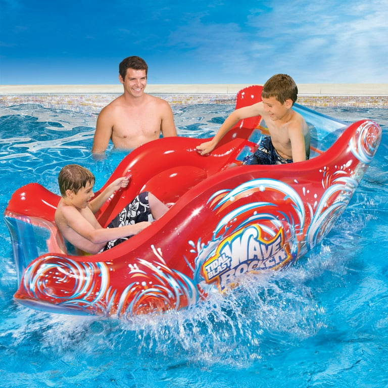 Pool teeter totter deals inflatable