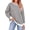 Grey, variant on Fantaslook Color Block Sweatshirts for Women Crewneck Long Sleeve Oversized Pullover Tops Casual Fall Outfits