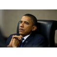 thumbnail image 2 of President Barack Obama Reflects During A Meeting With His National Security Staff In The White House Situation Room., 2 of 2