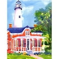 thumbnail image 1 of 11 x 15 in. Lighthouse Flag Garden Size, 1 of 1