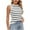 White, variant on Staron Women's Striped Knit Sweater Sleeveless Round Neck Pullover Tank Top Casual Fashion Comfy Loose Blouse, White M