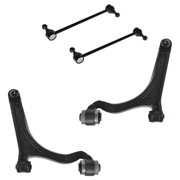 TRQ Control Arm Sway Bar Link Lower Kit Set 4pc for 04-08 Chrysler Pacifica PSA56245