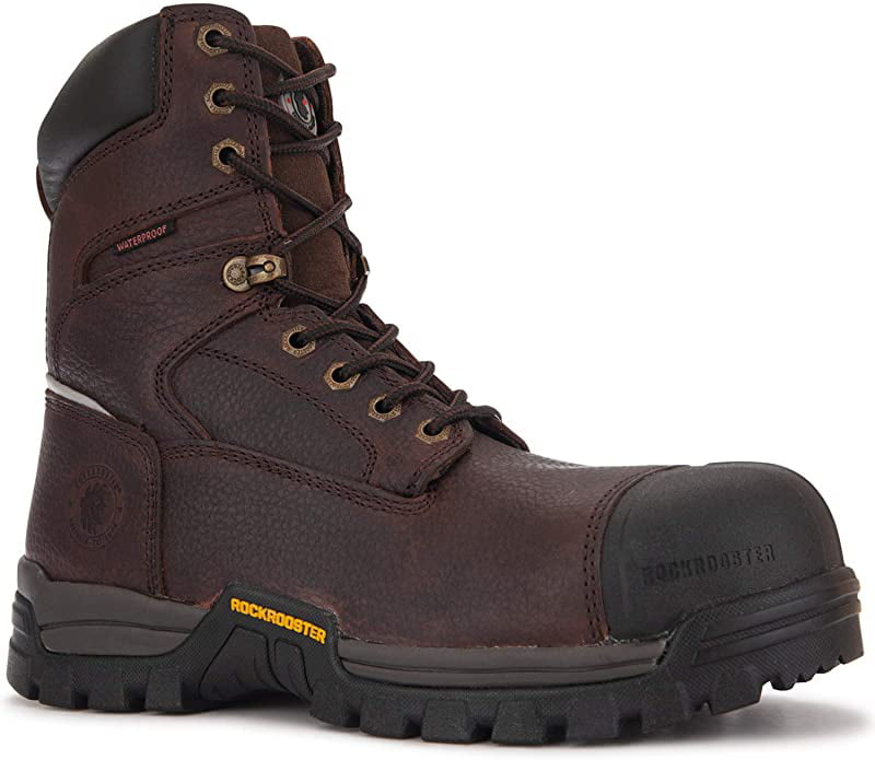 rubber composite toe work boots