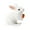 C, variant on Mini Bunny Figurine - True-to-Life Small Rabbit Replica, High-Quality Model for Nature Display, School Project & Animal Lover Decor C