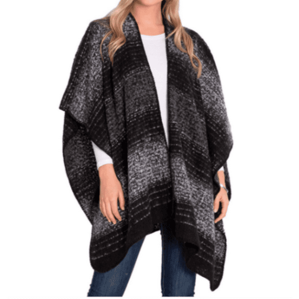 WOOLRICH Women's Textured Wrap In Doris Stripe, One Size - Walmart.com