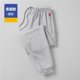 thumbnail image 1 of Pantalones de chándal de forro polar para hombre, pantalones de algodón con cordón suave, pantalones de correr sueltos, moda de invierno, nuevo, 1 of 5