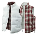 thumbnail image 2 of Cardigans pour Hommes à Double Face Sans Manches avec Capuche et Fermeture Éclair, Chauds et Tendance, 2 of 9