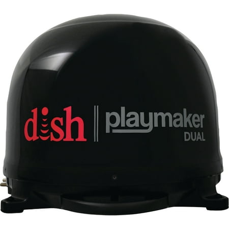 Winegard PL-8035 Dish Playmaker Dual Portable Satellite RV TV Antenna without (Best Satellite Dish Motor)