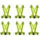 thumbnail image 1 of Chaleco reflectante Aleko Chaleco de seguridad, Dispositivos reflectantes ajustables y elásticos Seguridad para correr para andar en bicicleta, caminar, correr ACTIVE Biensenido a ACTIVE, 1 of 4