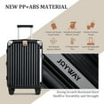 thumbnail image 4 of Joyway Carry-on Luggage Expandable Hard 20 inch Carry-on Luggage USB Port Cup Holder TSA Lock Suitcase, 4 of 7