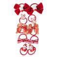 thumbnail image 4 of 10x Lazos para el Cabello para Niñas Accesorios para el Cabello Preciosos Coleteros Chinoiserie Estilo B, 4 of 9
