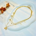 thumbnail image 3 of SPEKSEE Multilayer Necklace Triple 3 Layered Choker Necklace Star Moon Chain Necklace for Women, 3 of 5