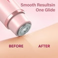 thumbnail image 4 of Electric Trimmer, 2-in-1 Women's Painless Electric Razor for Sensitive Areas, Waterproof with Dual Ceramic Blades, USB-C Rechargeable, 4 of 7