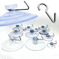thumbnail image 1 of 20 Suction Cups 20mm Plastic Suction Cups With Hooks For Outdoor, 1 of 5