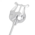 thumbnail image 5 of 6 en 1 Tecla Vertical de C Clip para Partituras Plateadas Estilo Abrazadera Avanzada de Escuela Secundaria, Tecla Vertical de C Abrazadera para Partituras, 5 of 5