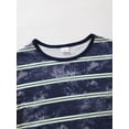 thumbnail image 4 of Mikrdoo Boys' Striped Long Sleeve T-Shirt, 3-Pack, Sizes 7-15, 4 of 9