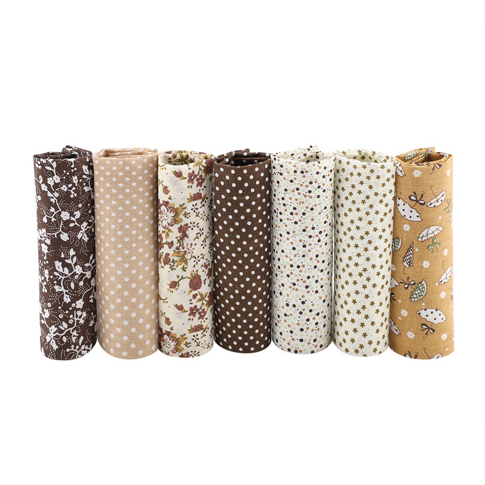 Home and Garden Clearance! 7 Pieces Of 9.8In Cotton Fabric Diy Mini