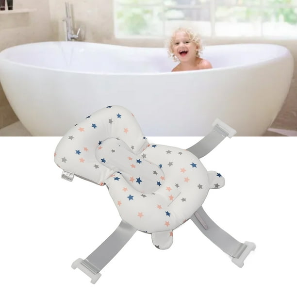 Almohadilla de Bañera de Bebé, Soporte estable Portátil Resistencia Resistencia A la Deslizamiento de Cojín de Baña Infantil Flotante Para El Hogar