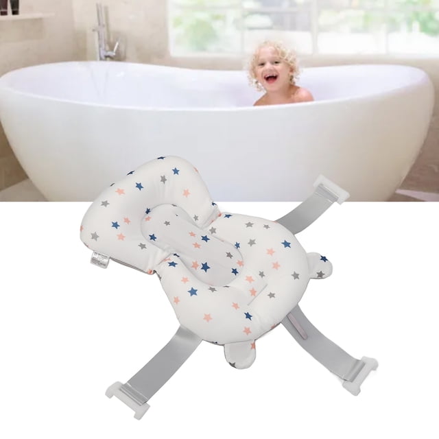 Almohadilla de Bañera de Bebé, Soporte estable Portátil Resistencia Resistencia A la Deslizamiento de Cojín de Baña Infantil Flotante Para El Hogar