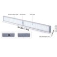 thumbnail image 3 of Aqestyerly Full Screen -Thin Human Body Sensing Wardrobe Light Strip Led Magnetic Suction Remote Control Dimming Timing Full Screen Ultra-Thin Human Body Sensing Wardrobe Light Strip Led Magnetic, 3 of 8