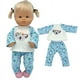 thumbnail image 2 of Conjunto de pijama de Koala para muñeca Nenuco, Ropa para muñecas Y Su hermana, regalo para niñas, 40 Cm, 2 of 4