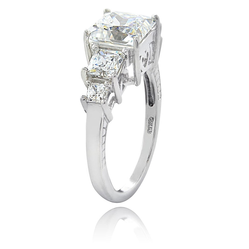 Sterling Silver Engagement Ring Made