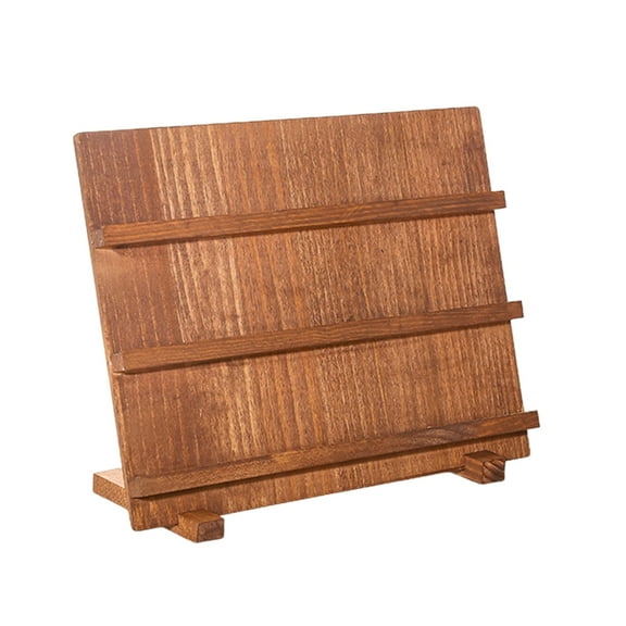 Elegant Wood Earring Display Stand Handmade Jewelry Display Holder for Daily
