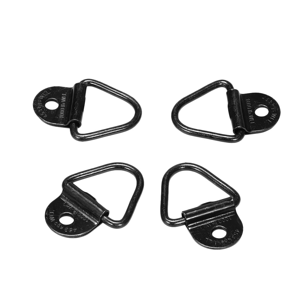4X 2" Cargo Strap Tie Down Rings Flatbed Truck Van Trailer Ring Anchor Set 