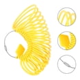 thumbnail image 1 of IDEANATEGRATE 1Ud Medidor De Pulsera Plástico Amarillo Simple Fácil De Usar Y Llevar Para Joyería, 1 of 6