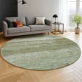 thumbnail image 6 of Addison Rugs Mayfield Premium Machine Washable Transitional Modern Green Round Rug, 8' x 8', 6 of 6