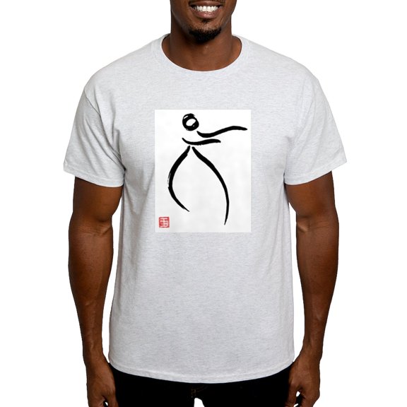 CafePress - Tai Chi Raise Hands Light T Shirt - Men's Classic Graphic T-Shirt