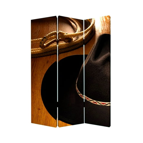 Contemporary Lightweight 3 Panel Round Up Screen Room Divider With Two Different Finishes